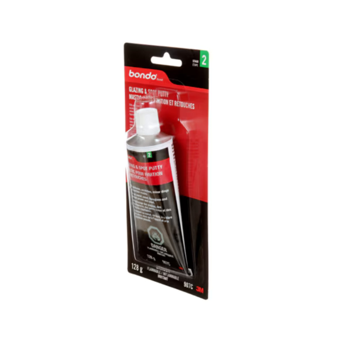 3M Bondo Glazing and Spot Putty, 907C, 4.5oz, Side - The Paint People