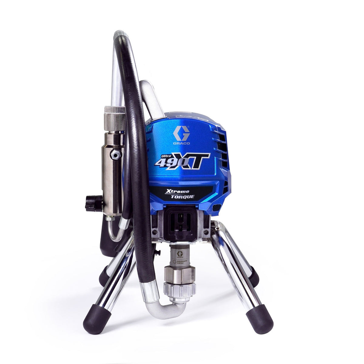 Graco Ultra 490 XT Stand Electric Airless Paint Sprayer, Front - The Paint People