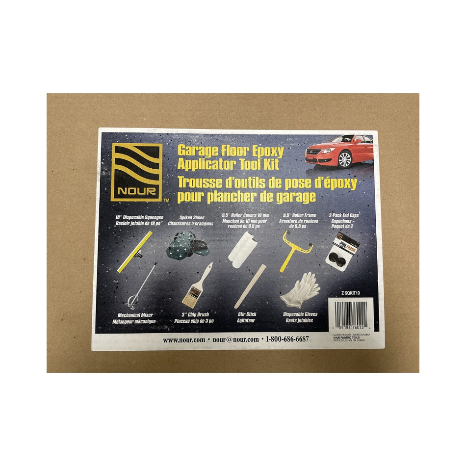 Garage Floor Epoxy Applicator Tool Kit, Z SQKIT10 - The Paint People