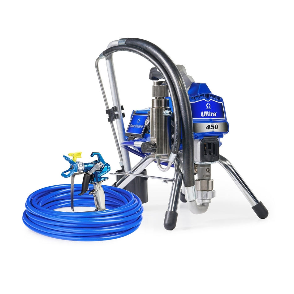 Graco Ultra 450 Electric Airless Paint Sprayer, Stand, 25F506, Complete - The Paint People