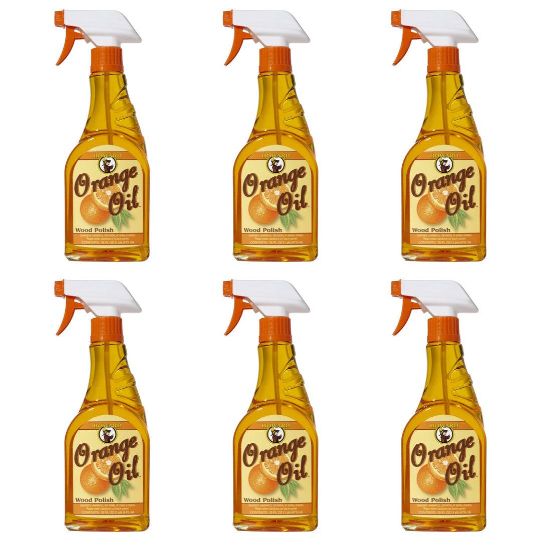 Howard Orange Oil Wood Polish 6pk - The Paint People