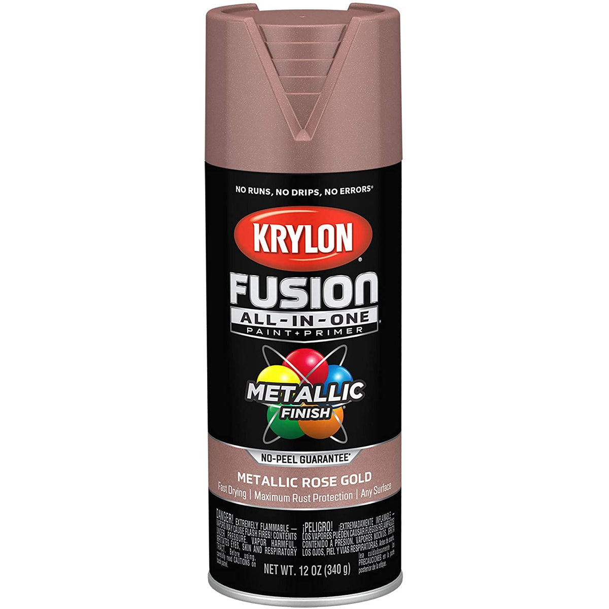 Krylon Fusion All-In-One Spray Paint for Indoor/Outdoor Use, 340g