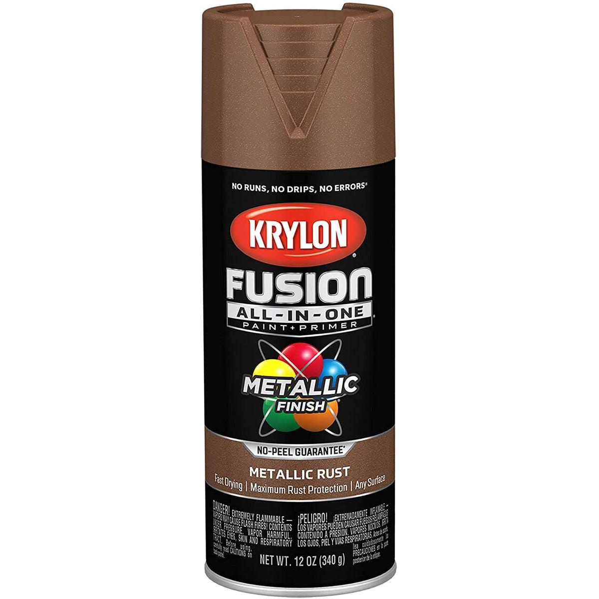 Krylon Fusion All-In-One Spray Paint for Indoor/Outdoor Use, 340g
