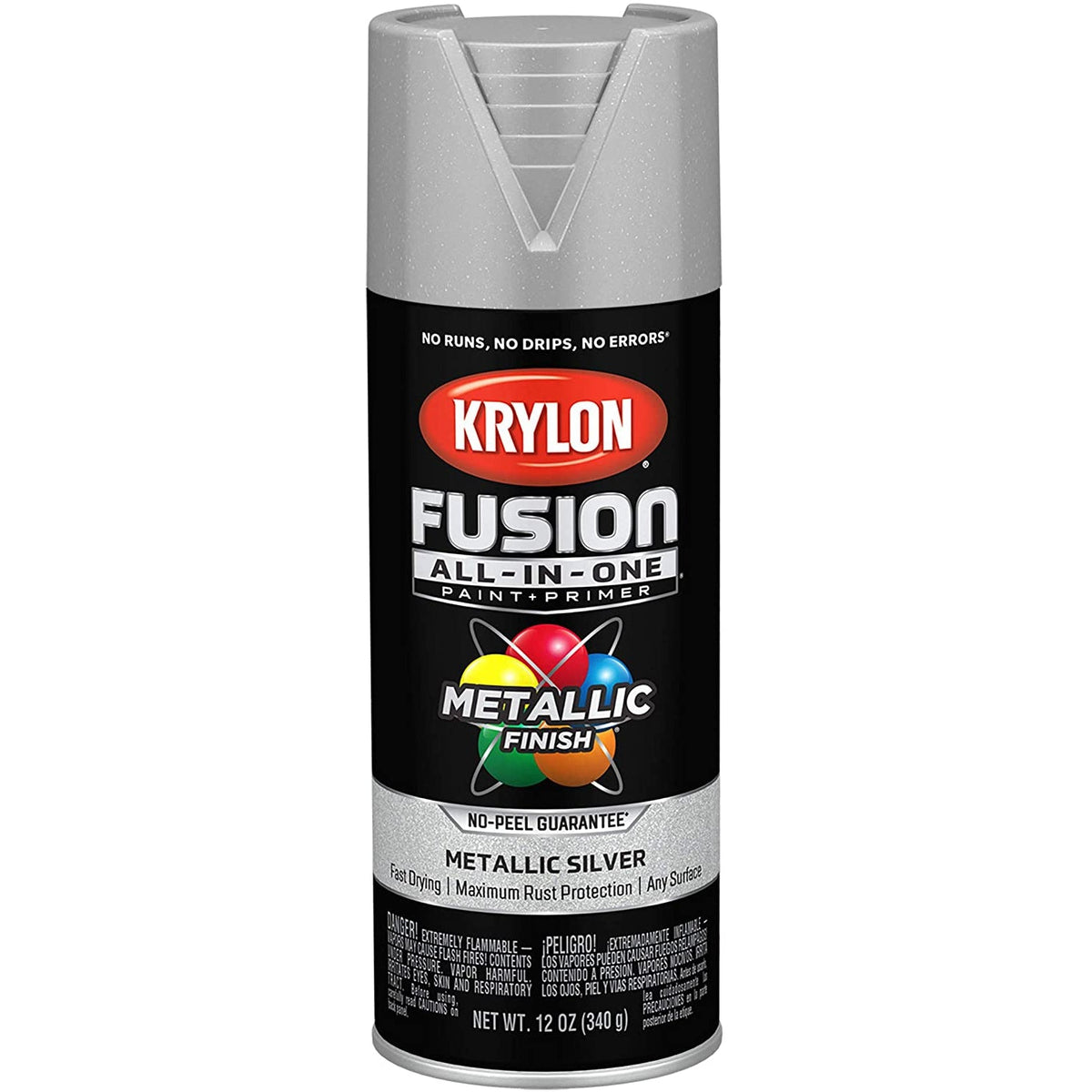 Krylon Fusion All-In-One Spray Paint for Indoor/Outdoor Use, 340g