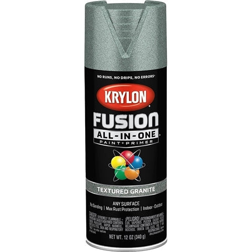 Krylon Fusion All-In-One Spray Paint for Indoor/Outdoor Use, 340g