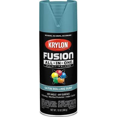 Krylon Fusion All-In-One Spray Paint for Indoor/Outdoor Use, 340g