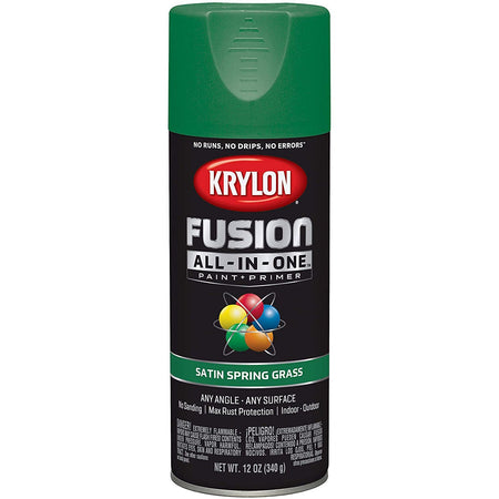 Krylon Fusion All-In-One Spray Paint for Indoor/Outdoor Use, 340g