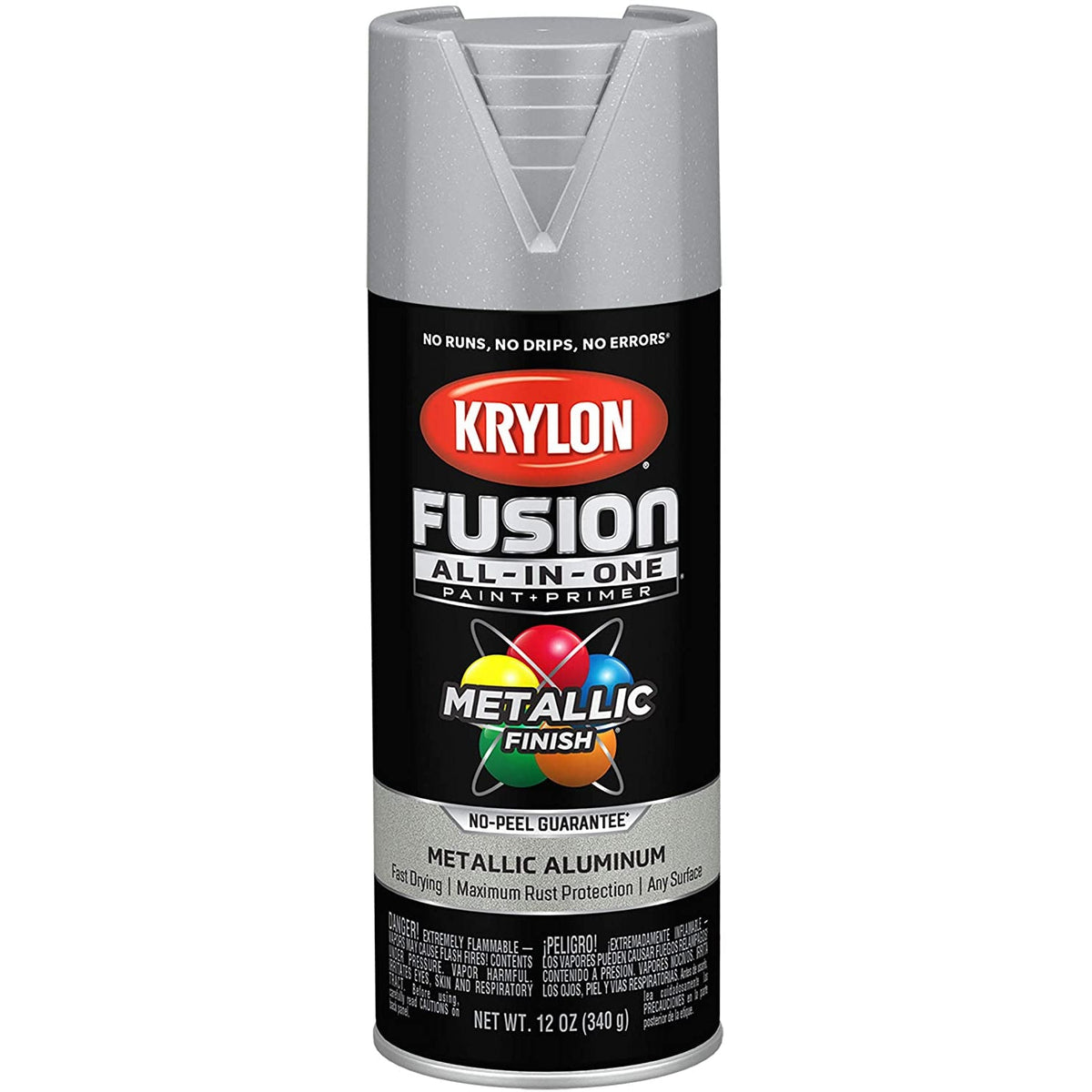 Krylon Fusion All-In-One Spray Paint for Indoor/Outdoor Use, 340g