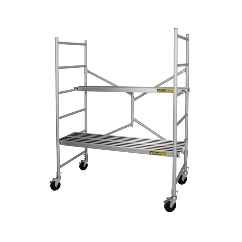 Lightweight Aluminum Baker Style Utility Scaffold, 6-Foot, I-CAIRC