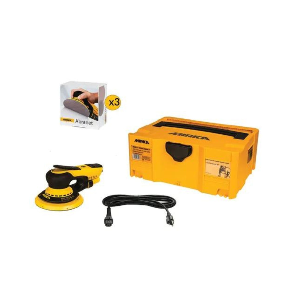 Mirka Abrasives DEROS 6 inch Abranet Sanding Kit