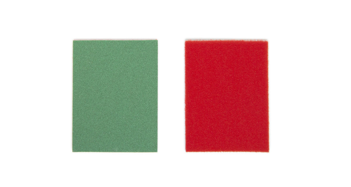 Mirka® Abrasive Sanding Sponges MGS345 Series High Density 3" X 4" X 0.2", Grip, 100pk