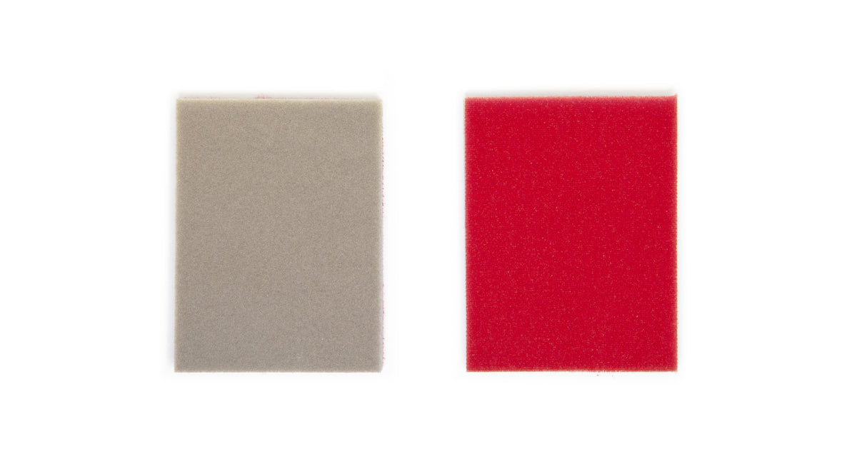 Mirka® Abrasive Sanding Sponges MGS345 Series High Density 3" X 4" X 0.2", Grip, 100pk