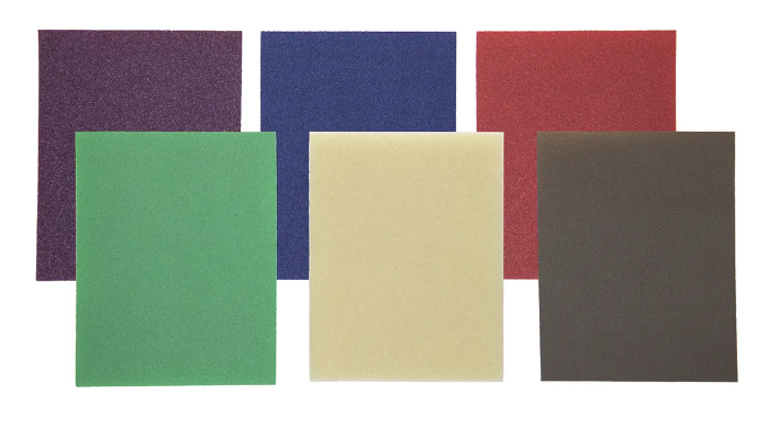 Mirka® Abrasive Sanding Sponges MGS345 Series High Density 3" X 4" X 0.2", Grip, 100pk
