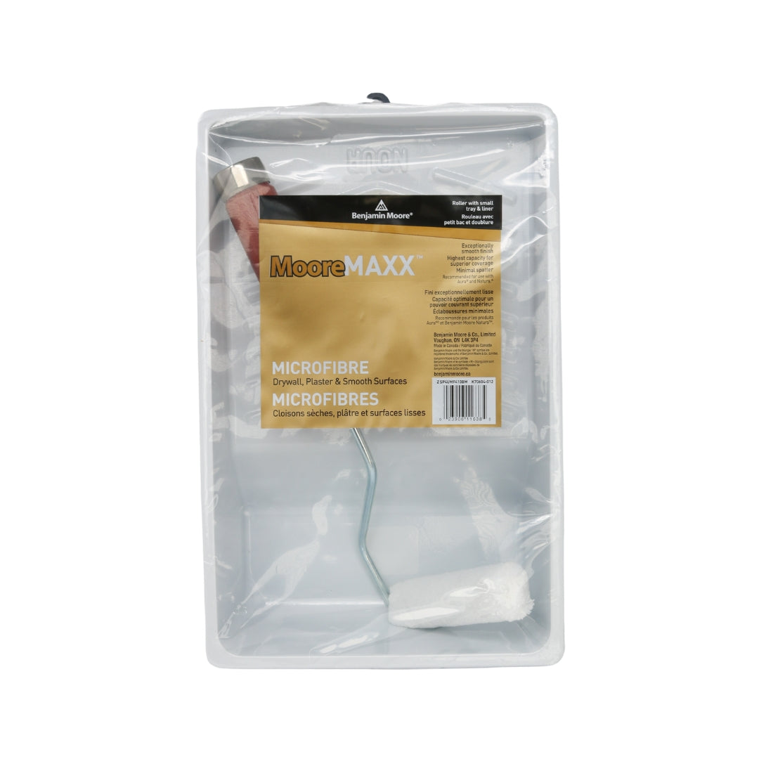MooreMAXX® Microfibre 4 inch Mini Trim Kit w/ Tray & Liner - The Paint People