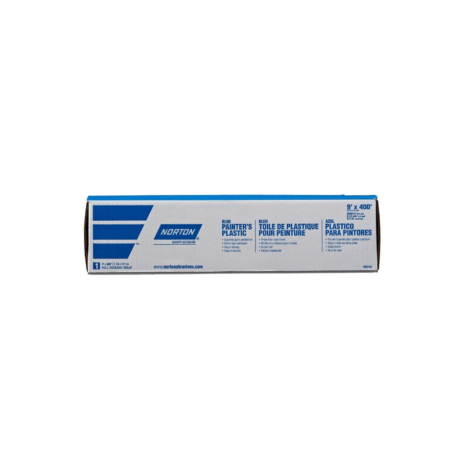 Norton High Density Painter's Plastic, 9x400-Feet - The Paint People