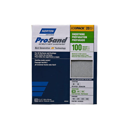 Norton ProSand Abrasive Sheets 3X Job Pack, Aluminum Oxide - The Paint People