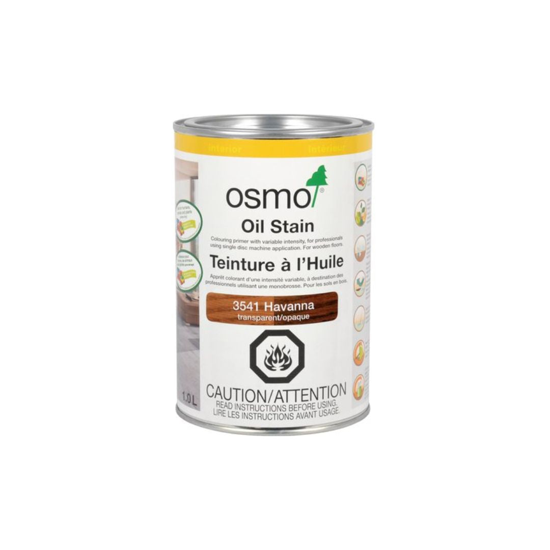 Osmo Oil Stain Havanna 1L - The Paint People