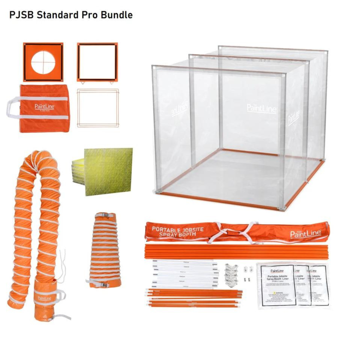 Portable Jobsite Spray Booth all specifications