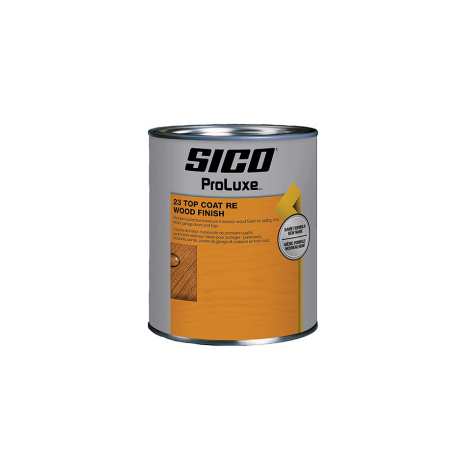Sico ProLuxe 23 Top Coat Wood Finish Exterior Wood Coating