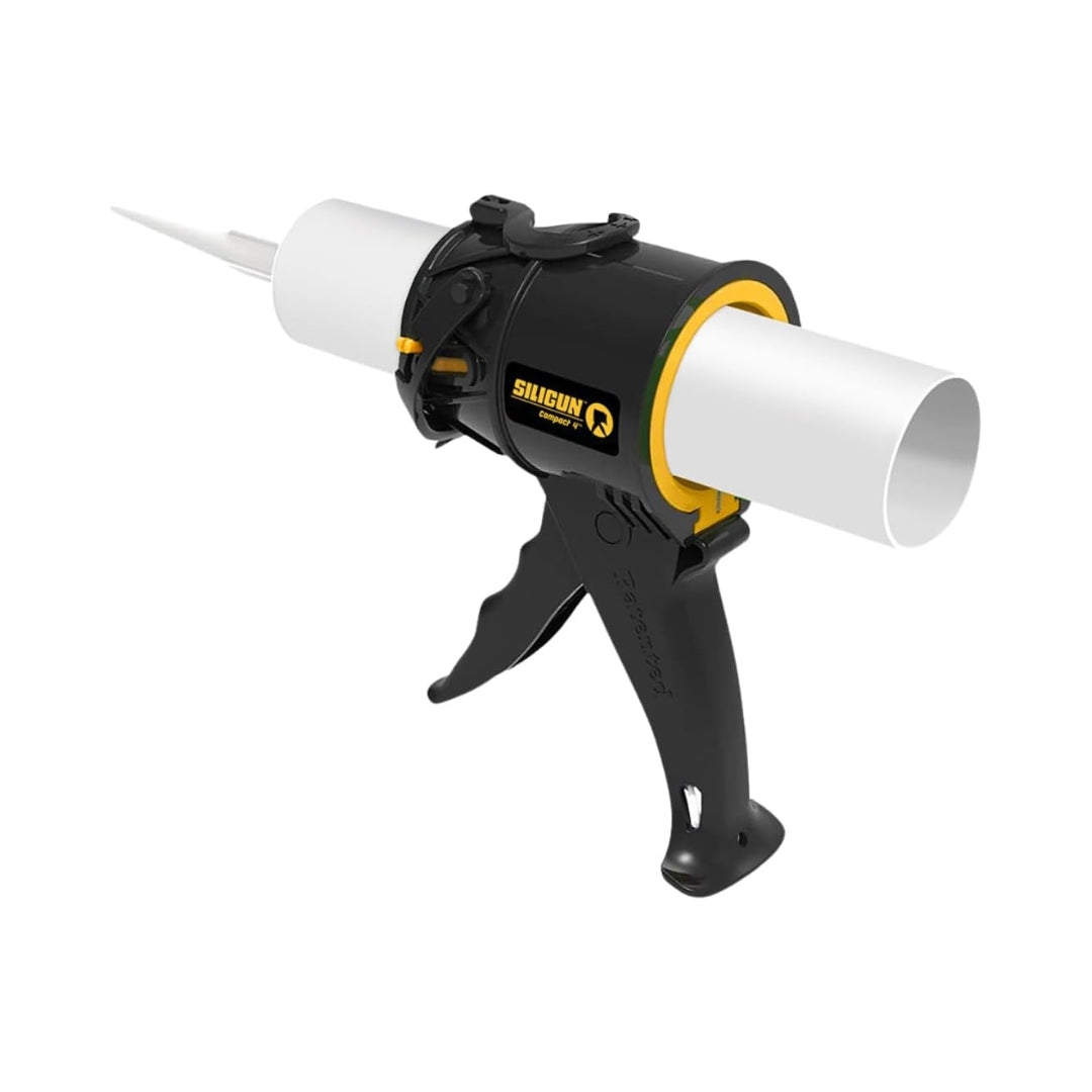 Siligun Compact Caulking Gun, No Drip Caulk Gun - Patented Design - Lightweight ABS - The Paint People