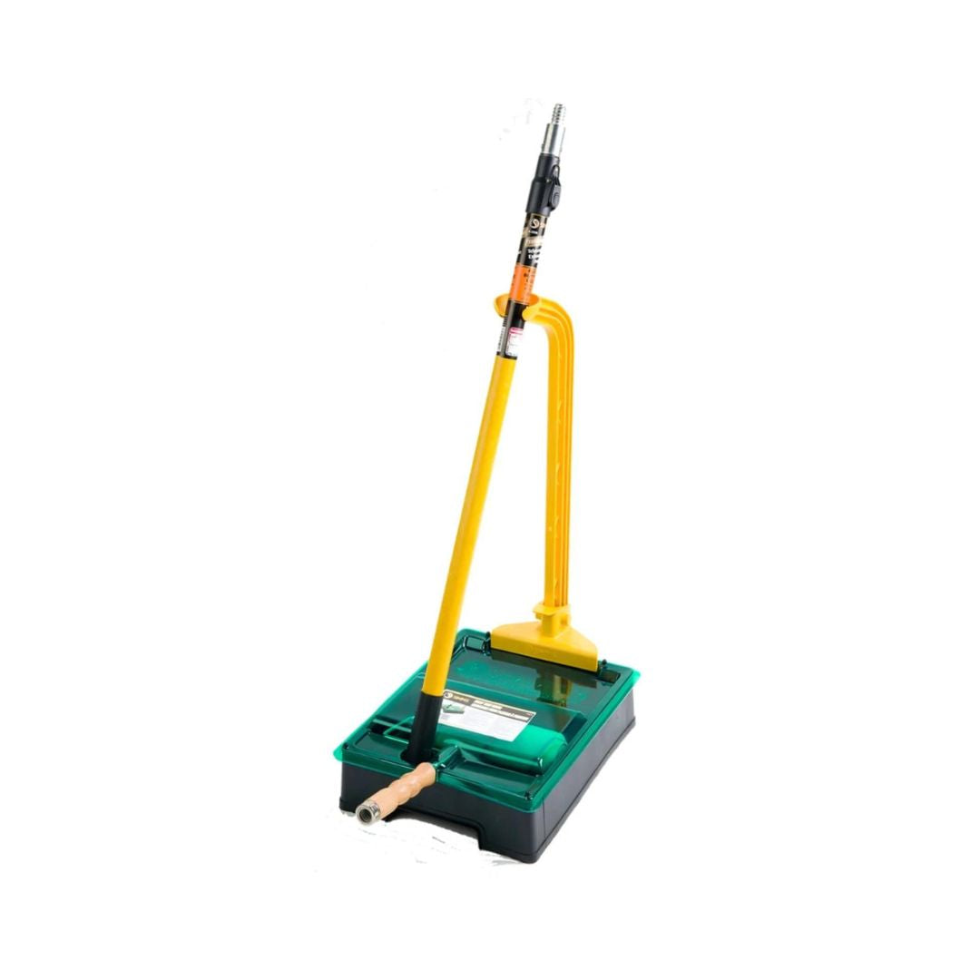 Simms Tray Arm with painters tray and extension pole - The Paint People