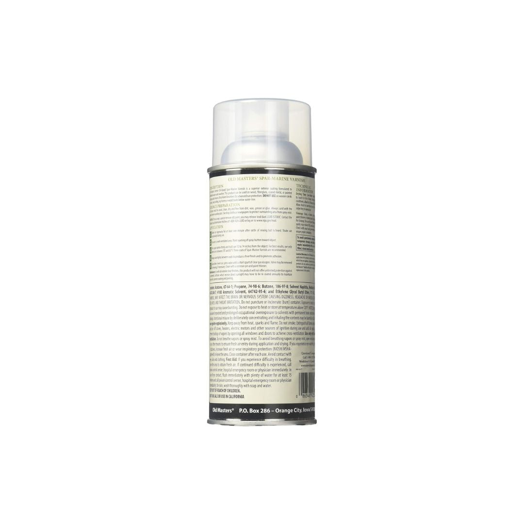 Old Masters Spar Marine Varnish Back 340g - The Paint People