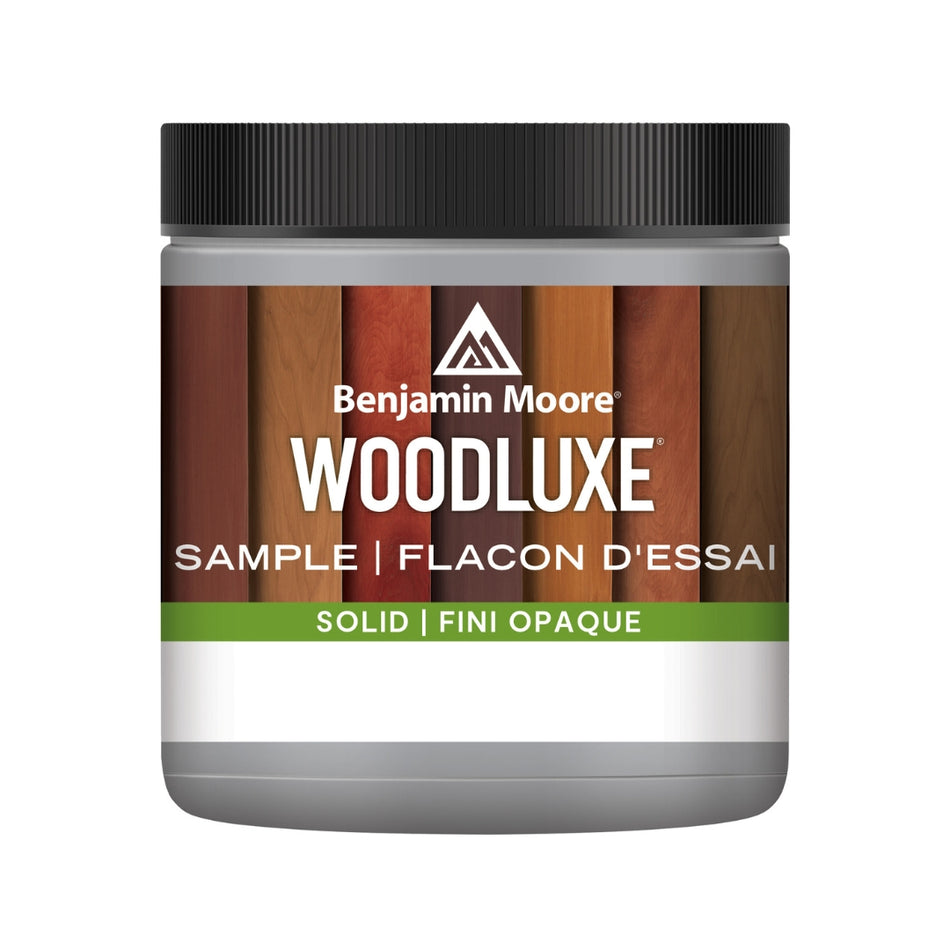 Woodluxe Water-Based Deck and Siding Exterior Solid Stain, 236ml - The Paint People