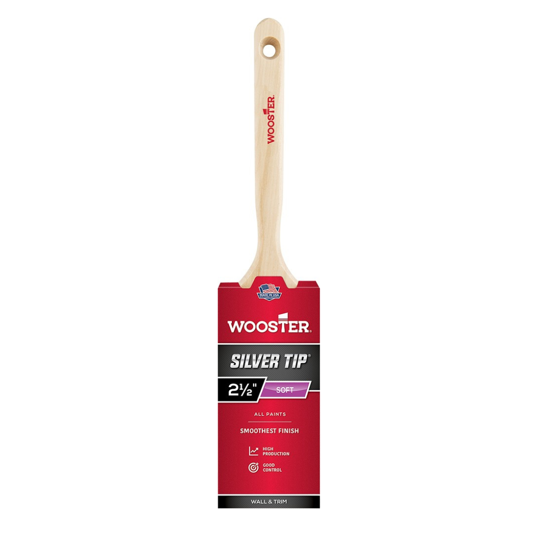 Wooster 5220 2-1/2" Silver Tip Soft Flat Sash Paint Brush