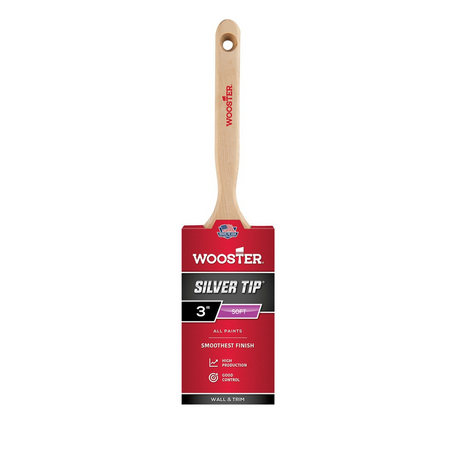 Wooster 5220 3" Silver Tip Soft Flat Sash Paint Brush