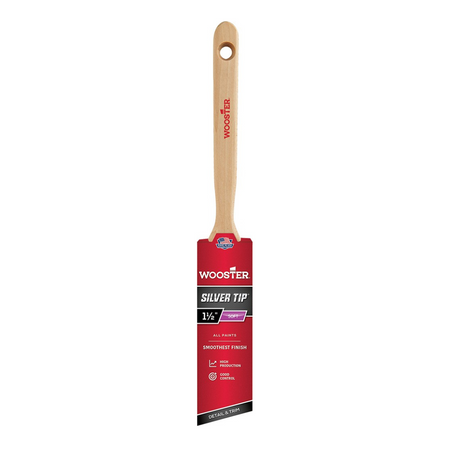 Wooster 5221 1-1/2" Silver Tip Soft Angle Sash Paint Brush