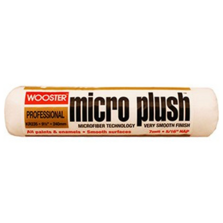 Wooster KR235  White Micro Plush Roller Cover
