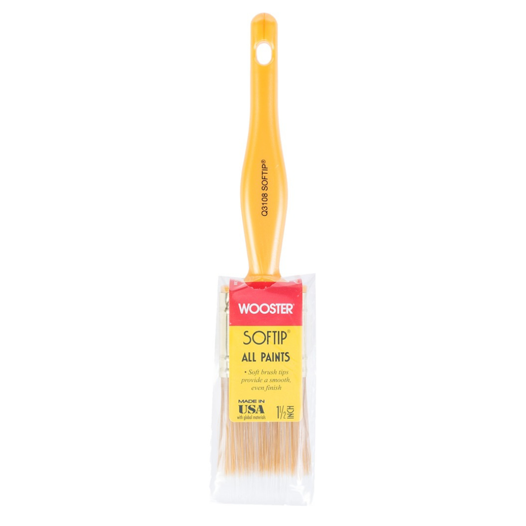 Wooster Softip Nylon Angle Sash Paint Brush size 1.5 inch