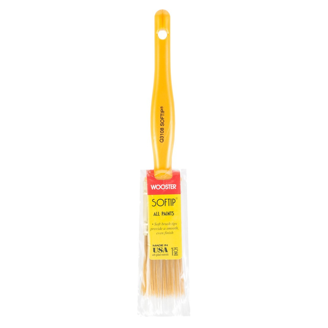 Wooster Softip Nylon Angle Sash Paint Brush size 1 inch