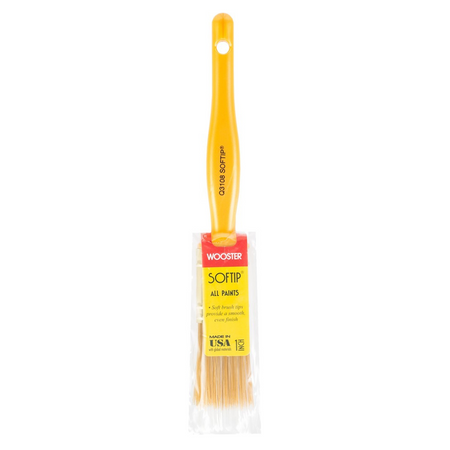 Wooster Softip Nylon Angle Sash Paint Brush size 1 inch