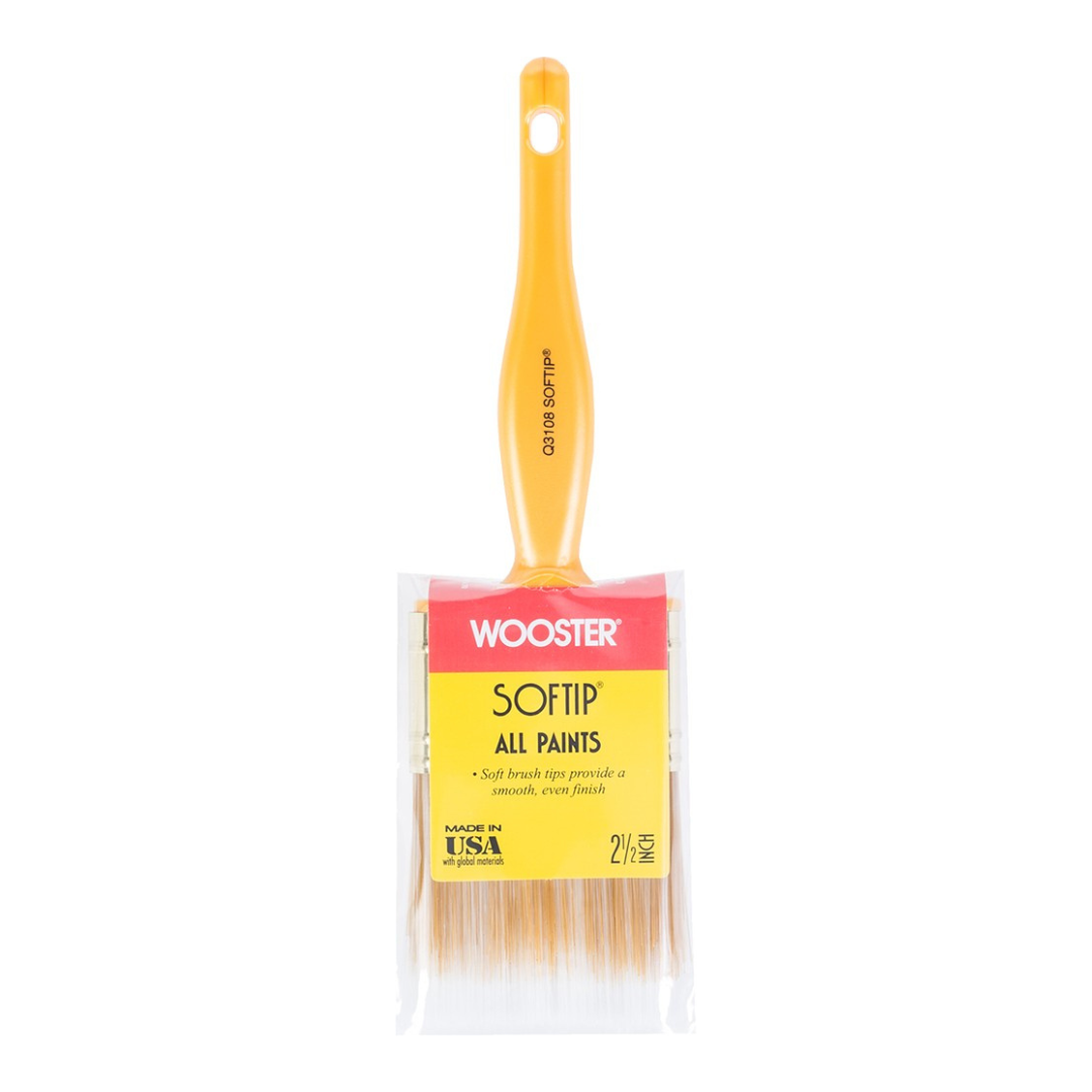 Wooster Softip Nylon Angle Sash Paint Brush size 2.5
