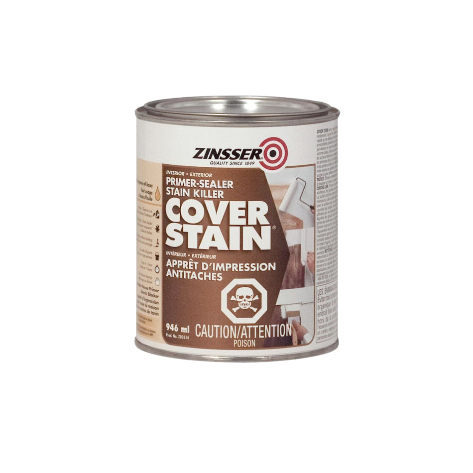 ZINSSER Cover-Stain Oil-Based Primer, Stain Killer