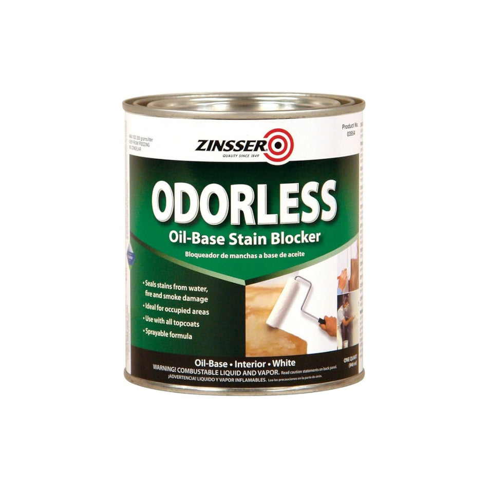 ZINSSER Odorless Oil-Based Stain Blocking Primer