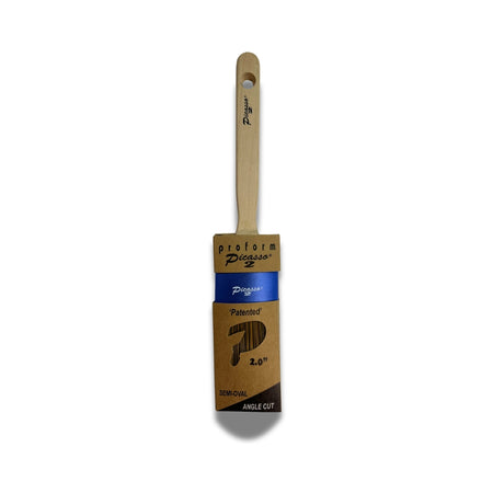 Picasso Generation 2 paint brush 2 inch semi oval angle cut professional painting brush