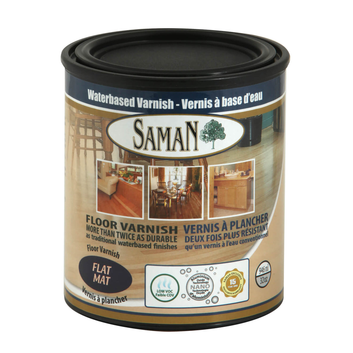 SamaN Waterbased Floor Varnish - The Paint People