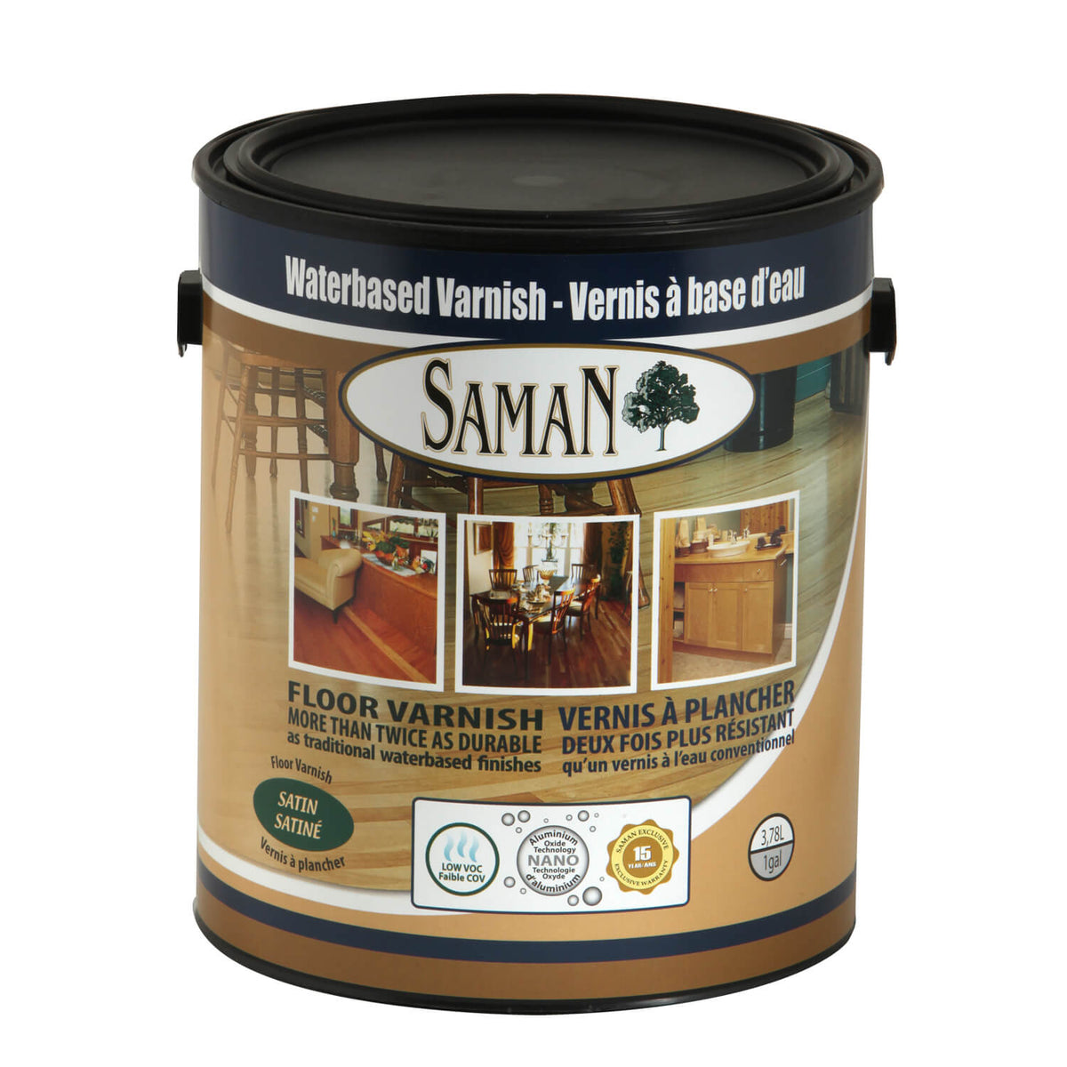 SamaN Waterbased Floor Varnish - The Paint People