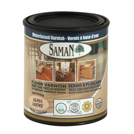 SamaN Waterbased Floor Varnish - The Paint People