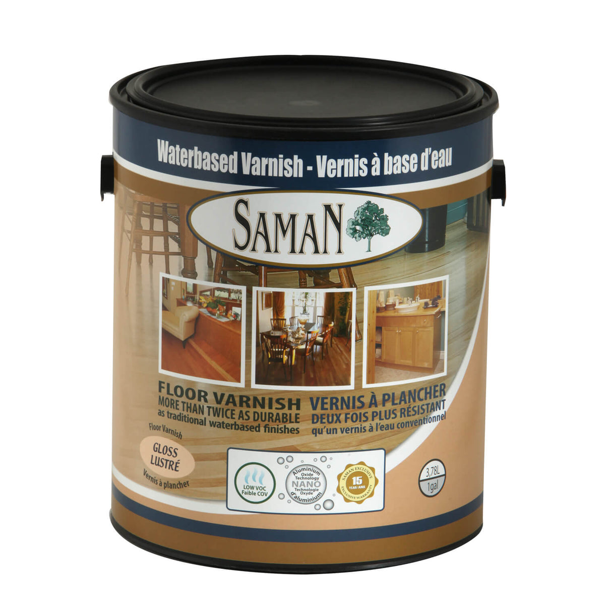 SamaN Waterbased Floor Varnish - The Paint People
