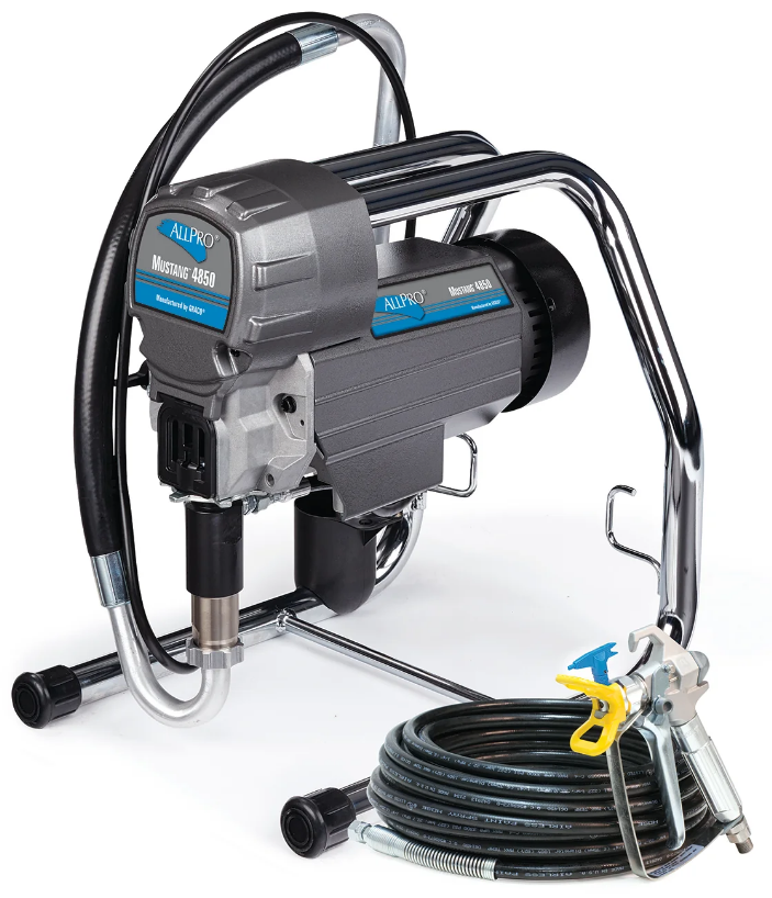 ALLPRO Mustang 4850 Electric Airless Paint Sprayer For Residential & Light Commercial Use, Stand - The Paint People