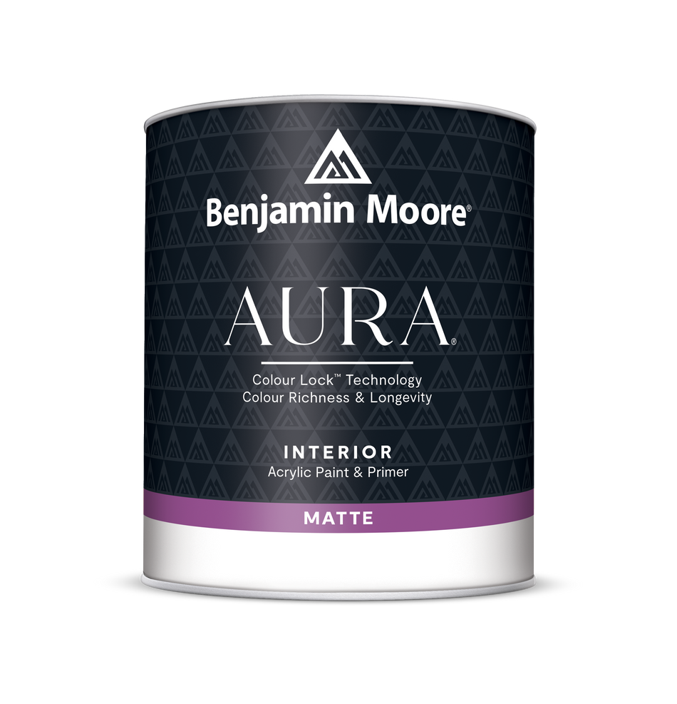 AURA® Waterborne Interior Paint bucket in Matte finish
