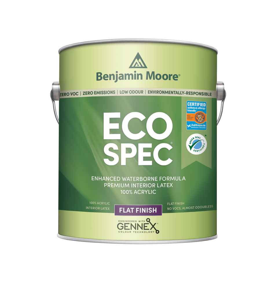 Eco Spec® Zero VOC Zero Emission Waterborne Interior Paint - The Paint People