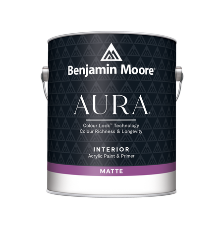 AURA® Waterborne Interior Paint bucket in Matte finish
