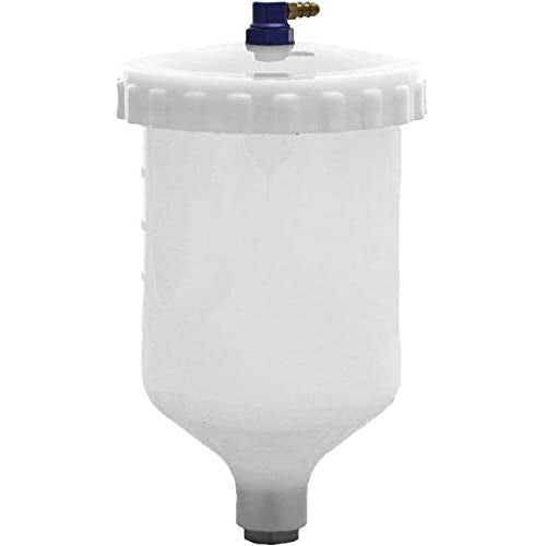Fuji #9860 600cc Nylon Gravity Cup Assembly for T75G Spray Gun - The Paint People
