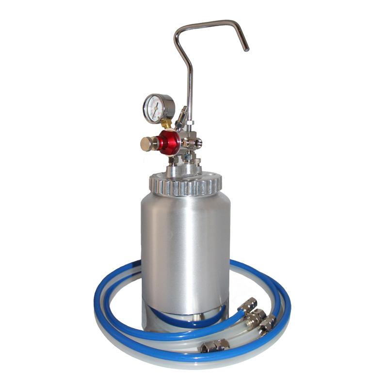 Fuji Spray 5466 2Qt. Compressor Pressure Pot with 6’ Fluid and Air Hose - The Paint People