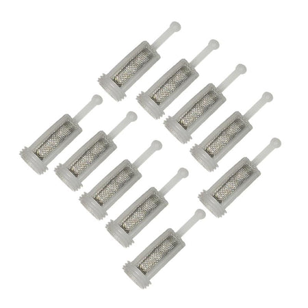 Fuji Spray 9030-10 Gravity Feed Stainless Steel Mesh Barrel Strainer (10 pack) - The Paint People