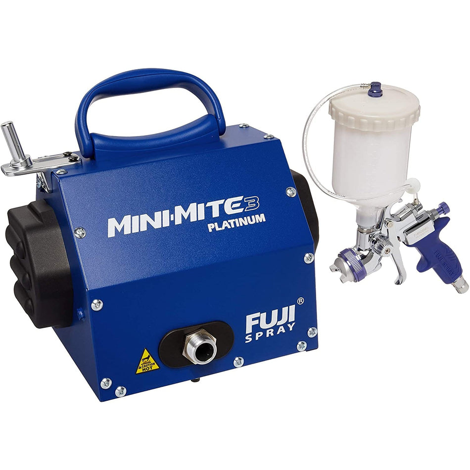 Fuji 2803-T75G Mini-Mite 3 PLATINUM - T75G Gravity HVLP Spray System - The Paint People